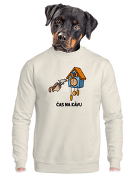 unisex mikina bez kapuce