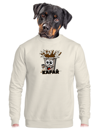 unisex mikina bez kapuce