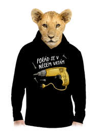dětská mikina klokanka