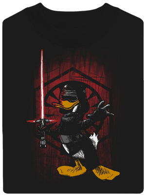 Kylo Duck unisex mikina bez kapuce Black