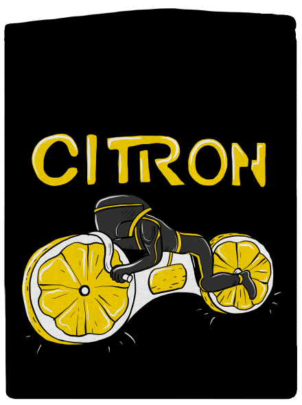 Citron Legacy dámská mikina na zip Black