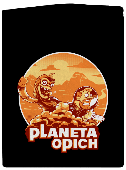 Planeta opich dámská mikina na zip Black