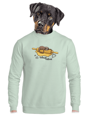 Miluju válení unisex mikina bez kapuce Blush Mint