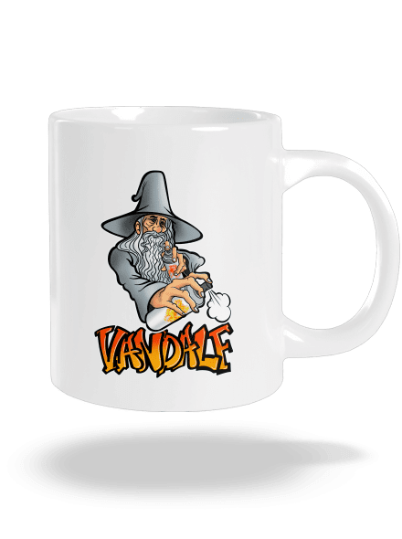 Vandalf velký hrnek White