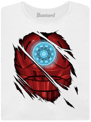 Ironman dámské tričko s lemem White