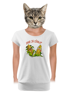 dámské tričko s lemem