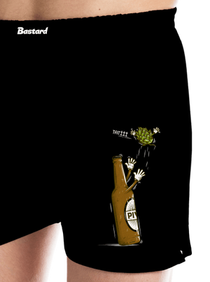 Lahváč a syn pánské trenky Black