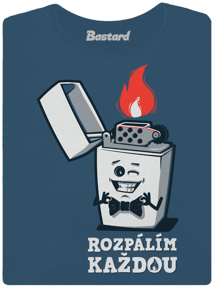 Rozpálím každou dámské tričko premium Petrol Blue