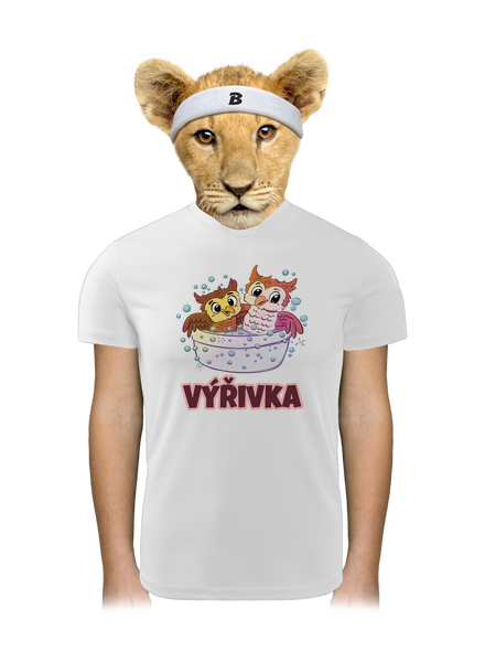 Výřivka dětské sportovní tričko White