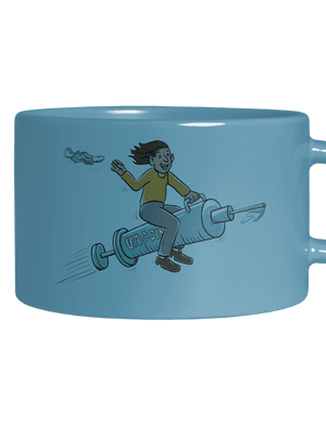 Osvobození hrnek makronka Blue Macaron