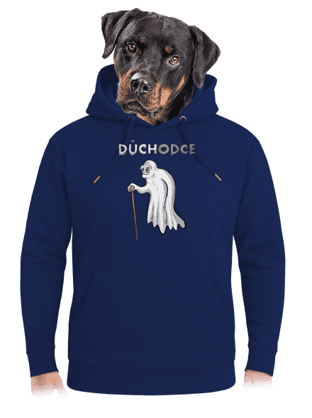 Duch důchodce unisex mikina premium Navy