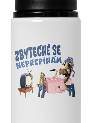 Zbytečně se nepřepínám lahev na vodu White