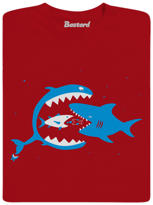 Rybky dětské tričko Red