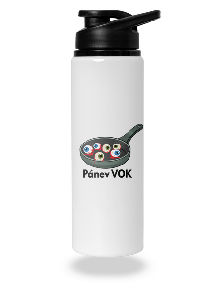 Pánev vok lahev na vodu White