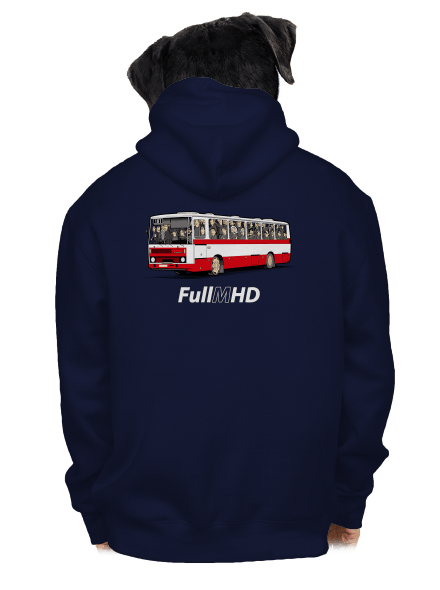 Full MHD pánská mikina na zip Navy