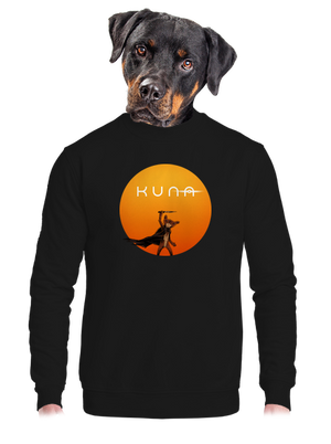 unisex mikina bez kapuce