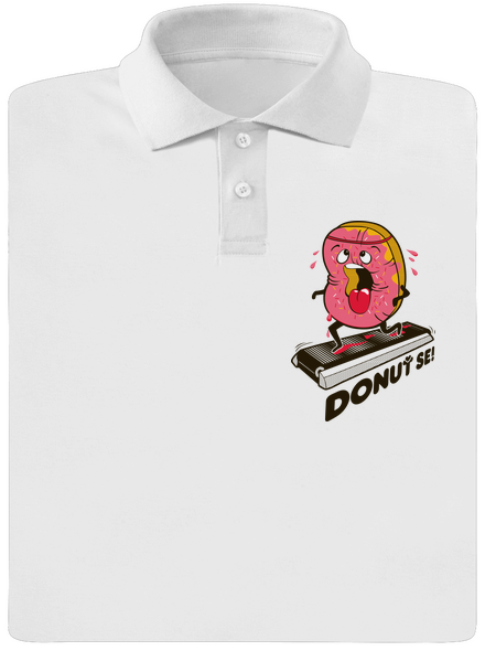 Donuť se pánská polokošile White