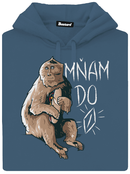Mňam do p*** dámská mikina klokanka Denim