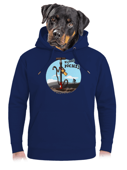 Klidně píchej unisex mikina premium Navy