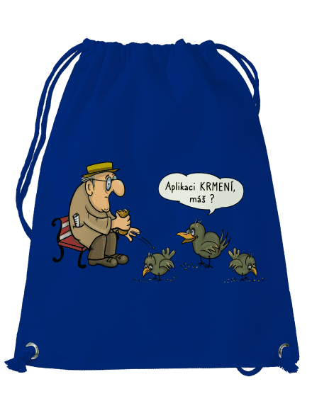 Aplikace Krmení vak Royal Blue Mal