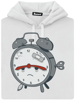 Budíček dámská mikina klokanka White