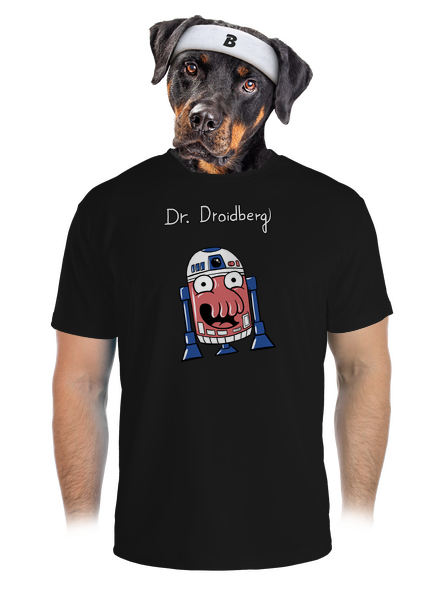 Dr. Droidberg pánské sportovní tričko Black