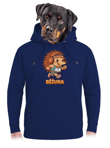 Běžura unisex mikina premium Navy
