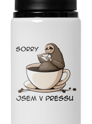 V pressu lahev na vodu White