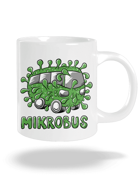 Mikrobus velký hrnek White