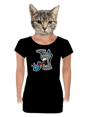 dámské tričko s lemem