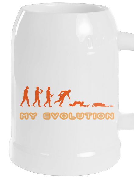 My evolution půllitr White