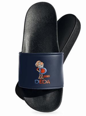 D jako děda pantofle Navy