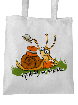 Makám na baráku taška White