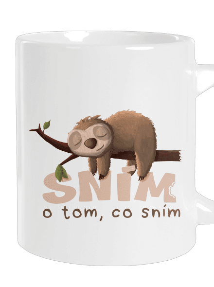 Sním o tom, co sním velký hrnek White