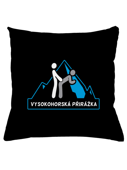 Vysokohorská přirážka polštář Black