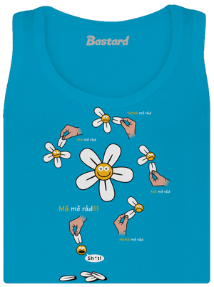 Má mě rád dámské tílko klasické Blue Atol