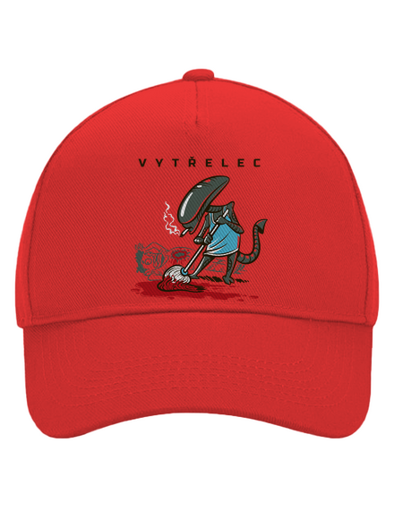 Vytřelec kšiltovka baseballka Classic Red