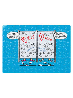 Obsazeno puzzle White