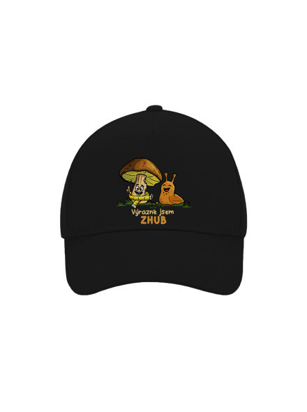 Jsem zhub kšiltovka baseballka Black