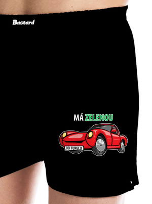 Vjezd do tunelu pánské trenky Black