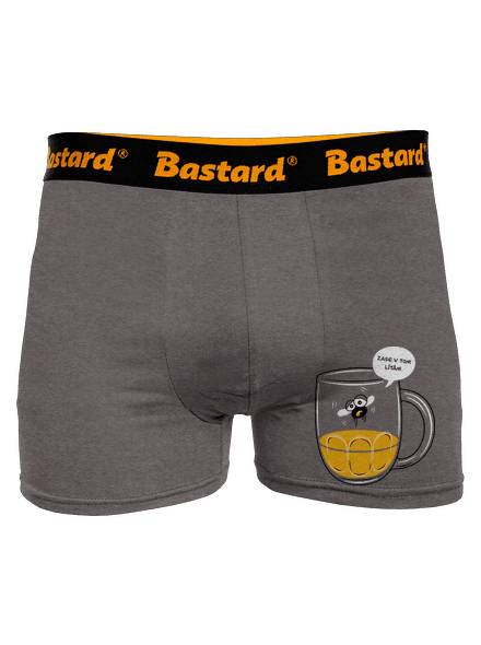 Zase v tom lítám boxerky Gray Melange