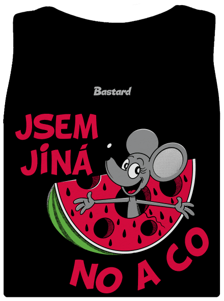 Jsem jiná dámské tílko klasické Black
