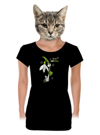 dámské tričko s lemem