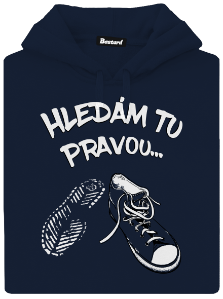 Hledám tu pravou pánská mikina klokanka Navy