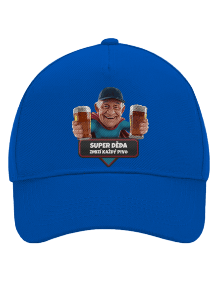 Super děda kšiltovka baseballka Bright Royal