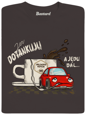 Dotankuju a jedu pánské dlouhý rukáv Bear Brown