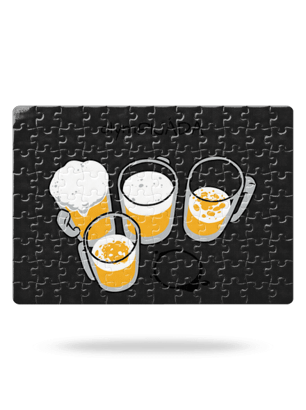 Pijáda puzzle White