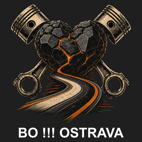 BO Ostrava black heart