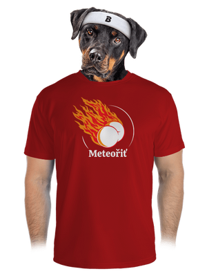Meteořiť pánské sportovní tričko Red Mal
