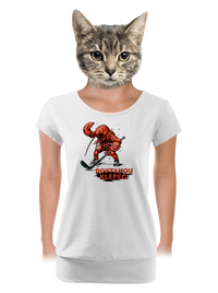 dámské tričko s lemem